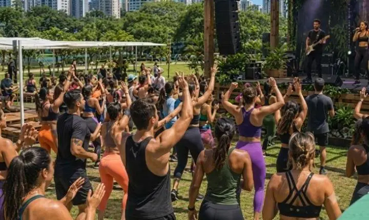 Bem-estar ganha formato de festival