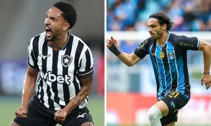 Botafogo x Grêmio: onde assistir e palpite para o jogo do Brasileirão