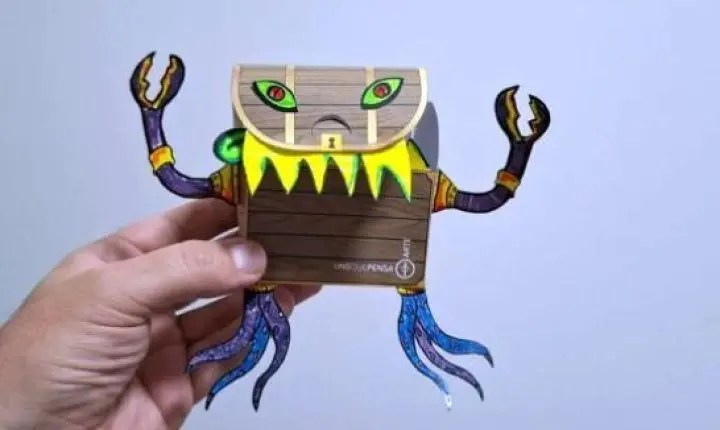 Brincoisa: Baú Monstro cria criaturas de RPG no Sesc Araraquara