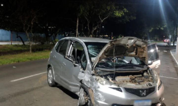 Motorista perde o controle e sofre acidente em São Carlos perto da USP