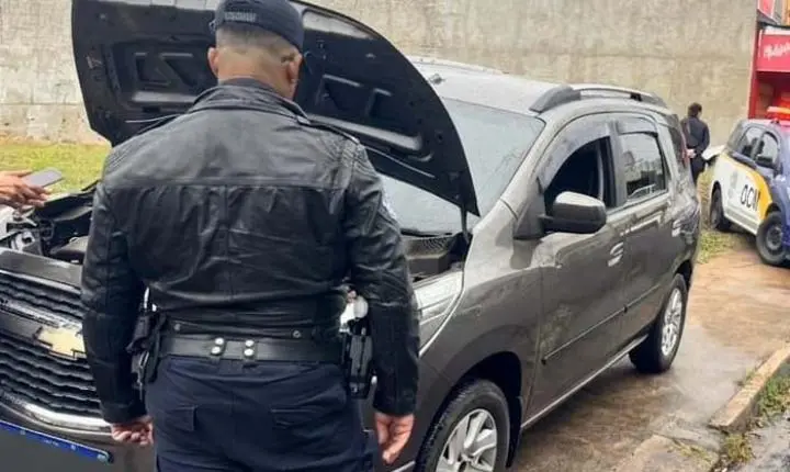 Carro furtado em Ribeirão Preto é recuperado pela CGM em Araraquara