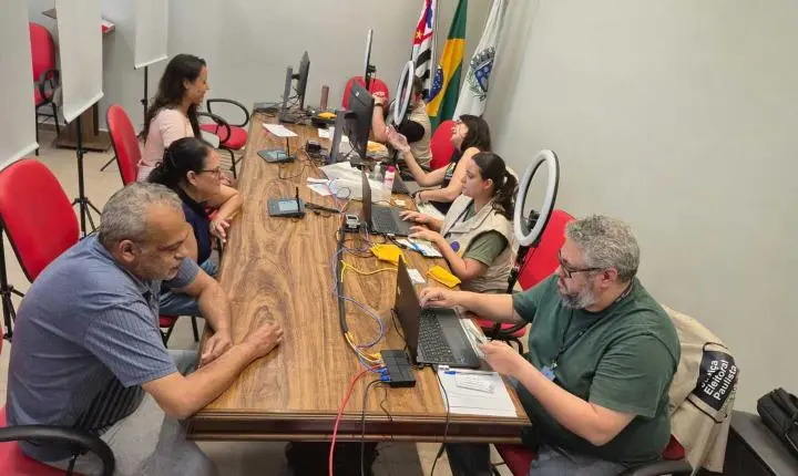 Cartório Eleitoral itinerante atende 215 pessoas em Ibaté no fim de semana