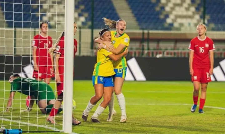 Mundial Sub-17: Brasil e China disputam vaga nas semifinais neste domingo