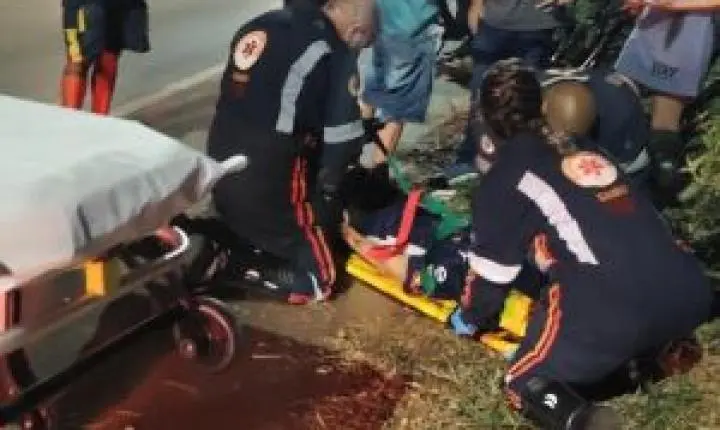 Ciclista fica ferido após colisão em ciclovia de São Carlos