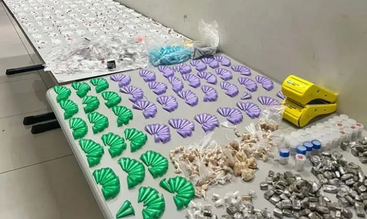 Militares desmantelam esquema de tráfico de drogas no Oitis com apoio da cadela Atena