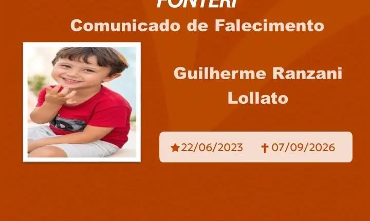 Com pesar, nos despedimos de Guilherme Ranzani Lollato