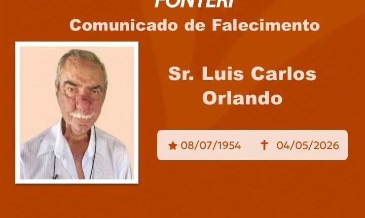 Com pesar, nos despedimos do Sr. Luis Carlos Orlando 
