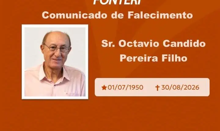 Com pesar, nos despedimos do Sr. Octavio Candido Pereira Filho 