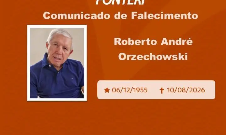 Com pesar, nos despedimos do Sr. Roberto Andre Orzechowski.