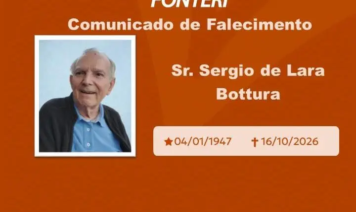 Com pesar, nos despedimos do Sr. Sergio de Lara Bottura 