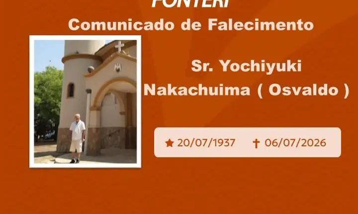 Com pesar, nos despedimos do Sr. Yochiyuki Nakachima 