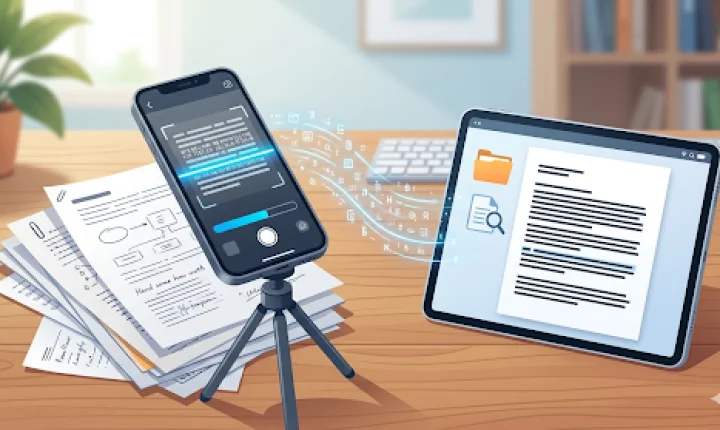 Como digitalizar documentos em papel usando OCR