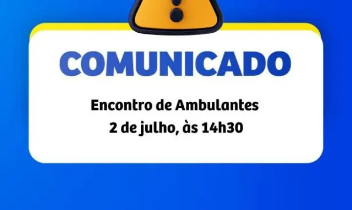 Prefeitura de Araraquara convoca ambulantes para reunião de cadastramento