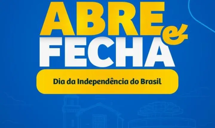 Prefeitura de Araraquara divulga abre e fecha no feriado de 7 de setembro