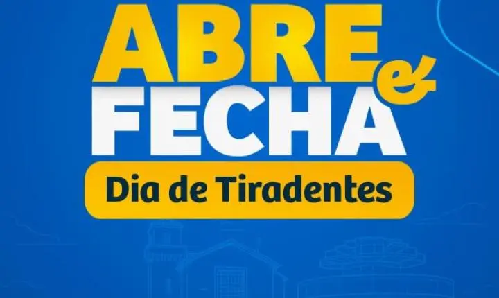 Funcionamento dos serviços municipais em Araraquara durante o feriado de Tiradentes