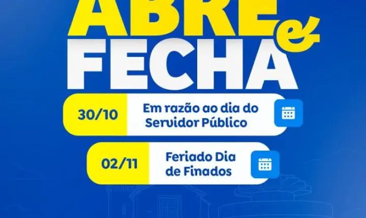 Prefeitura de Araraquara altera expediente devido a feriado e ponto facultativo