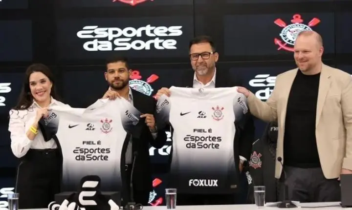 Corinthians encaminha acordo com Jota.ai para o jogo contra o Internacional