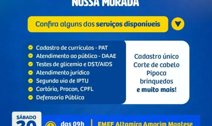 Daae Araraquara participa de mutirão de serviços no Jardim Selmi Dei 3