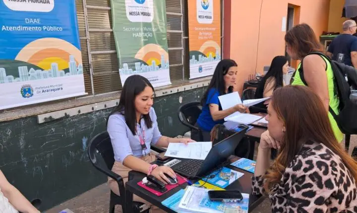Daae Araraquara realiza 20 atendimentos em ação social no Parque São Paulo