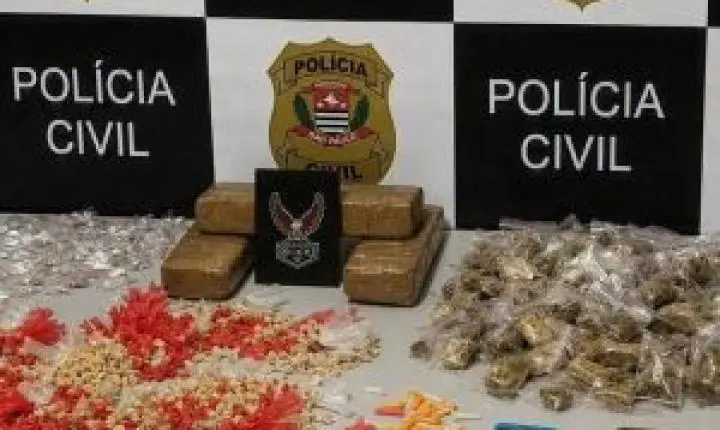 Operação da DISE resulta na apreensão de drogas em São Carlos