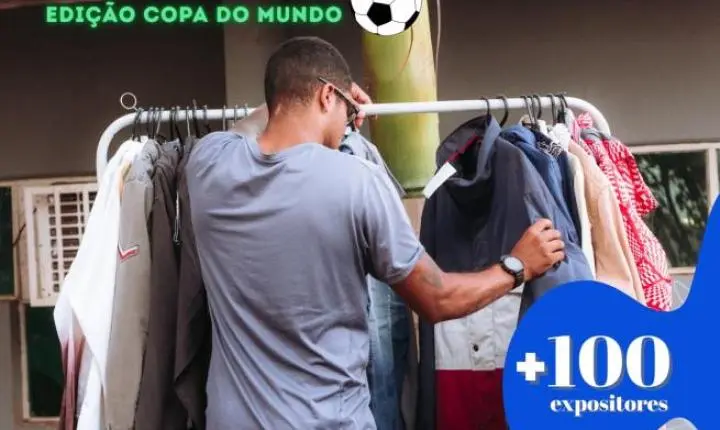 Encontro de Brechós Quem Garimpa Acha celebra a Copa do Mundo em Araraquara