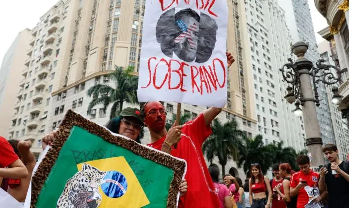 Estudantes fazem ato no Rio de Janeiro pelas eleições 2026
