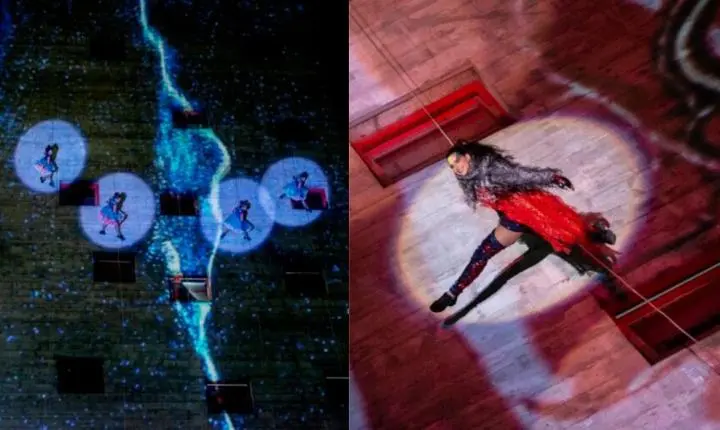 Festa do Livro na USP em São Carlos recebe espetáculo de dança vertical