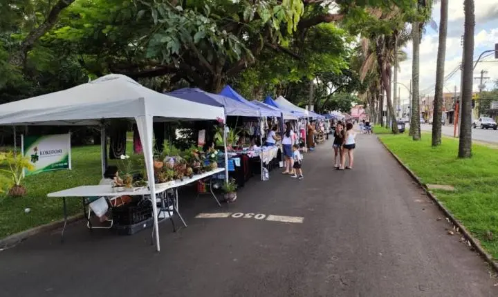 Feira municipal de economia criativa reúne 40 expositores em Araraquara