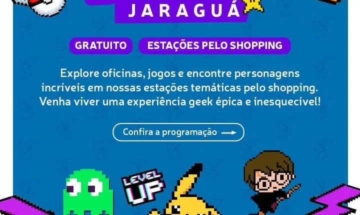 Festival Geek leva universo gamer, cosplay, robótica e magia ao Shopping Jaraguá Araraquara