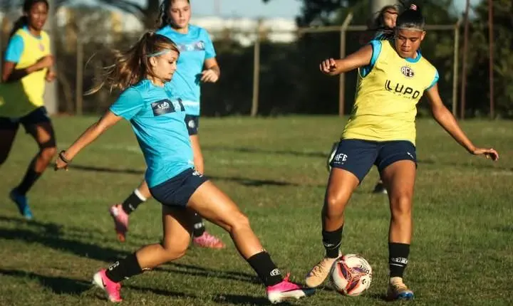 Guerreirinhas Sub-17 concluem preparação para o último jogo da fase inicial do Brasileiro
