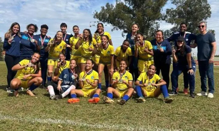 Fundesport vence no futebol feminino e leva o ouro nos Jogos Regionais