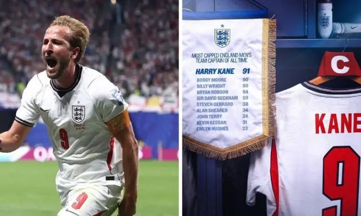 Harry Kane se aproxima de Messi e Mbappé na artilharia da Copa do Mundo 2026