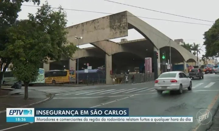 Aumento de furtos na região da rodoviária de São Carlos gera apreensão