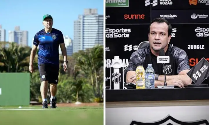 Goiás e Ceará se enfrentam na Série B com reencontro de técnicos em Goiânia