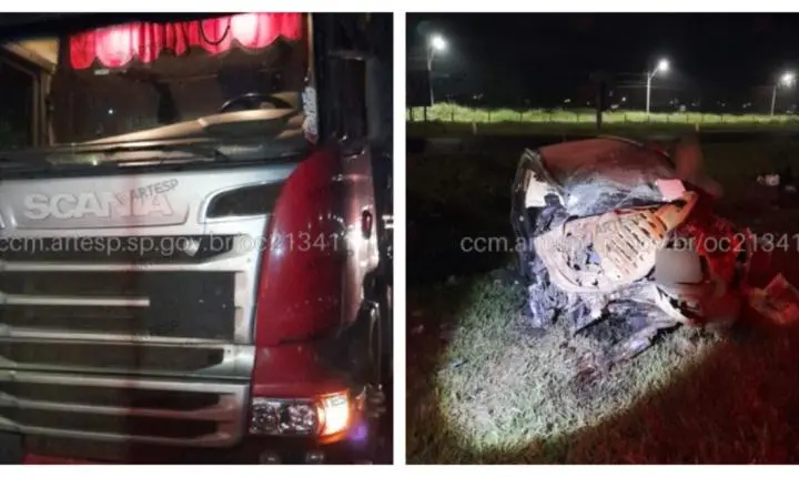 Grave acidente em Araraquara deixa dois mortos e feridos na SP-310
