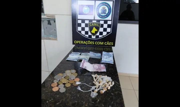 Guarda Municipal apreende 35 pedras de crack no Jardim Mercedes