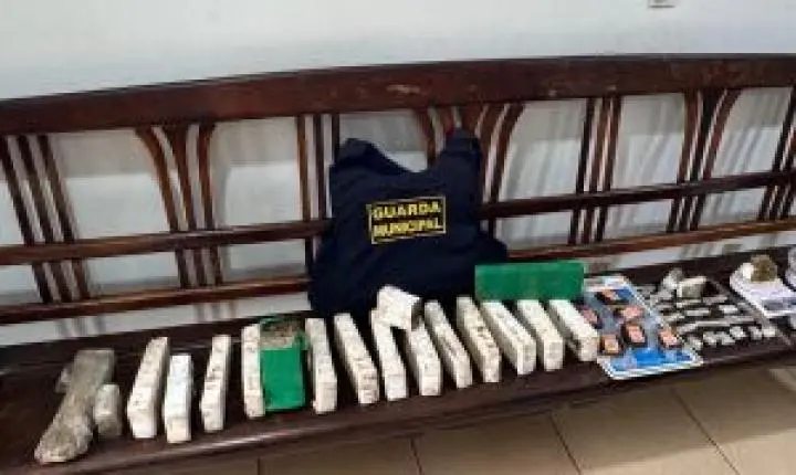 Guarda Municipal de São Carlos intercepta grande quantidade de drogas em mata do Monte Carlo
