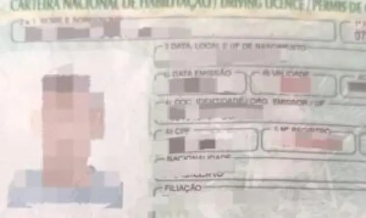 Homem é preso em Ibaté por uso de CNH falsa em caso de violência doméstica