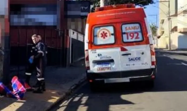 Homem sofre agressão física e é socorrido 
