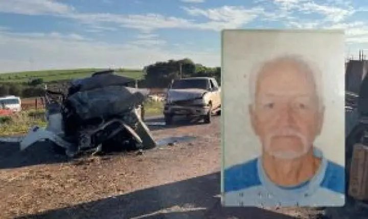 Idoso de 73 anos morre em grave acidente em Araraquara na rodovia vicinal
