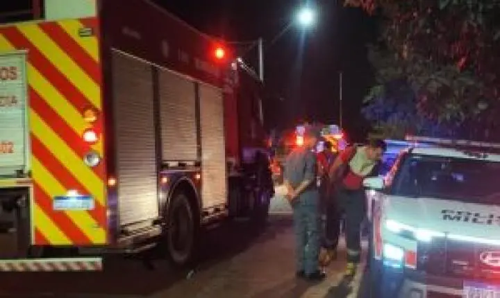 Incêndio em São Carlos mobiliza bombeiros e polícia na sexta-feira