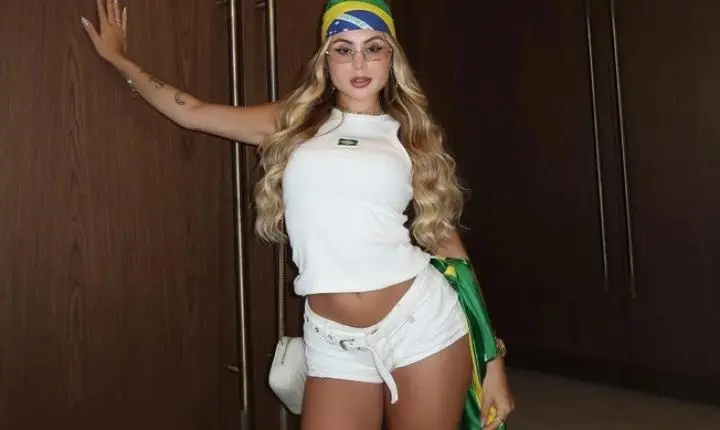 Influenciadora Lara Jucá nega envolvimento com o jogador Wesley França