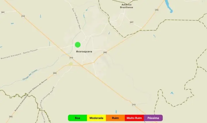 Uma indicação propõe informativo sobre qualidade do ar para conscientização municipal