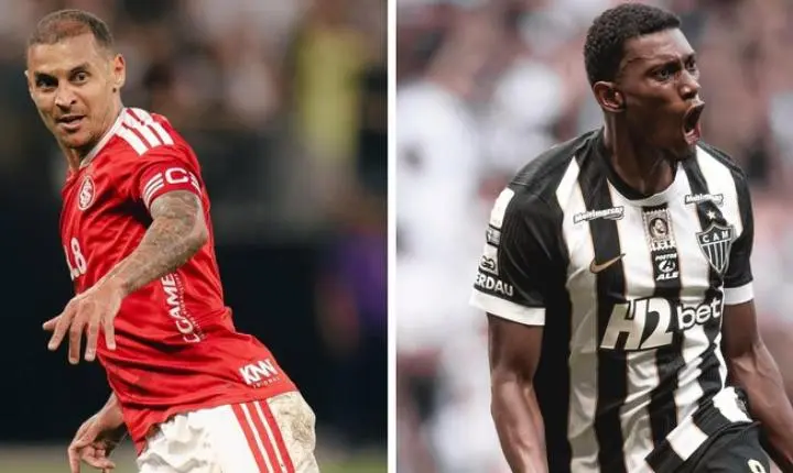 Internacional x Atlético-MG: confira onde assistir e prováveis escalações