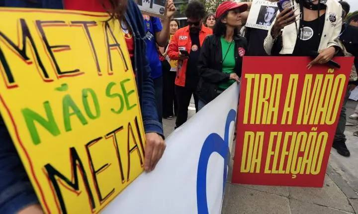 Justiça determina que a Meta exclua postagens sobre demissão por voto político