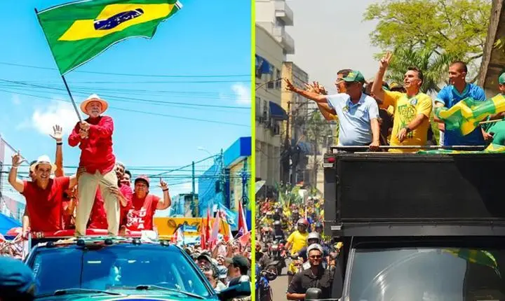 Lula faz comício em Natal e Flávio Bolsonaro realiza campanha no Rio