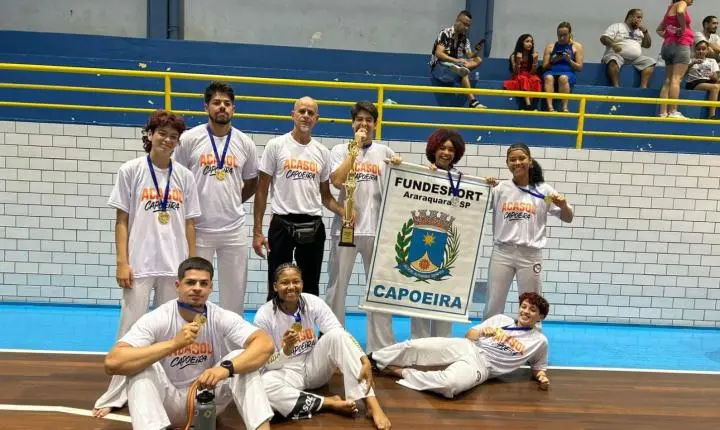 Massacre: Fundesport de Capoeira é campeã paulista com 7 medalhas de ouro