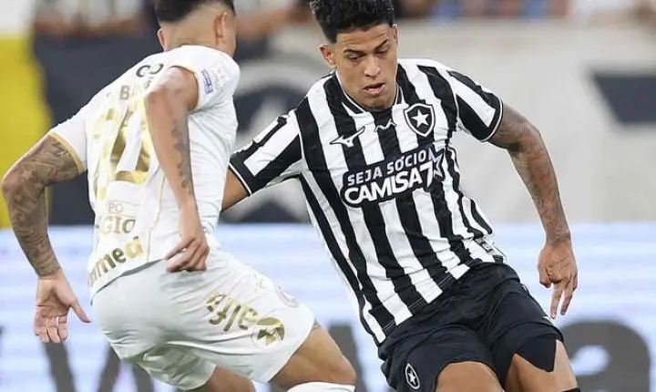 Matheus Martins recupera espaço e brilha no ataque do Botafogo