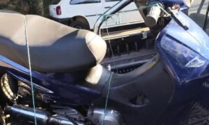 Motocicleta furtada é encontrada no Jardim Gonzaga e restituída ao dono