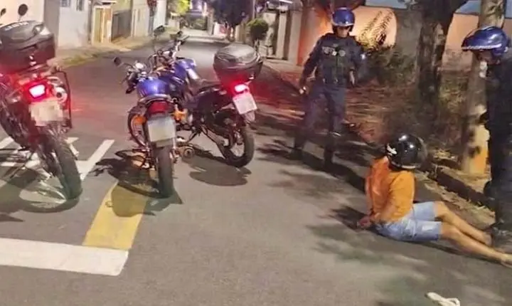 Motociclista embriagado é detido em Araraquara após resistir à voz de prisão e desacatar Guarda Municipal